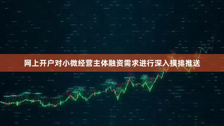 网上开户对小微经营主体融资需求进行深入摸排推送