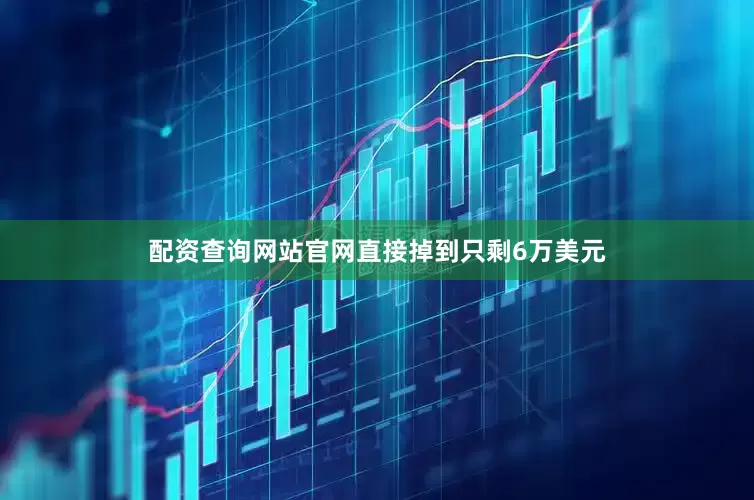 配资查询网站官网直接掉到只剩6万美元
