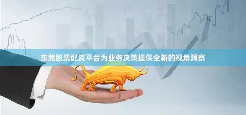 东莞股票配资平台为业务决策提供全新的视角洞察